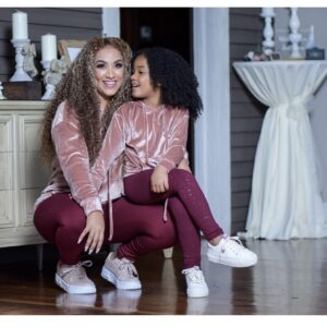 Mommy & Me Crush Velvet Hoodie