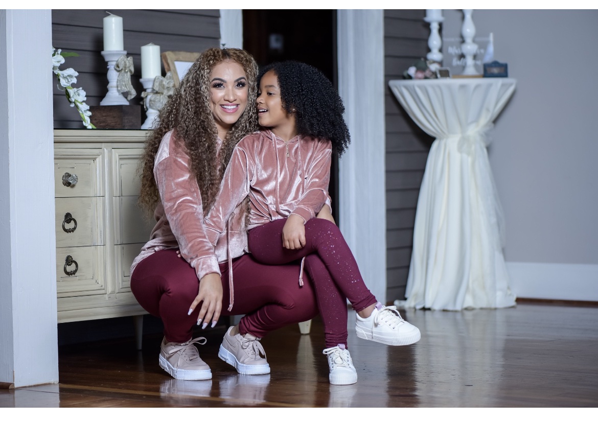 Mommy & Me Crush Velvet Hoodie