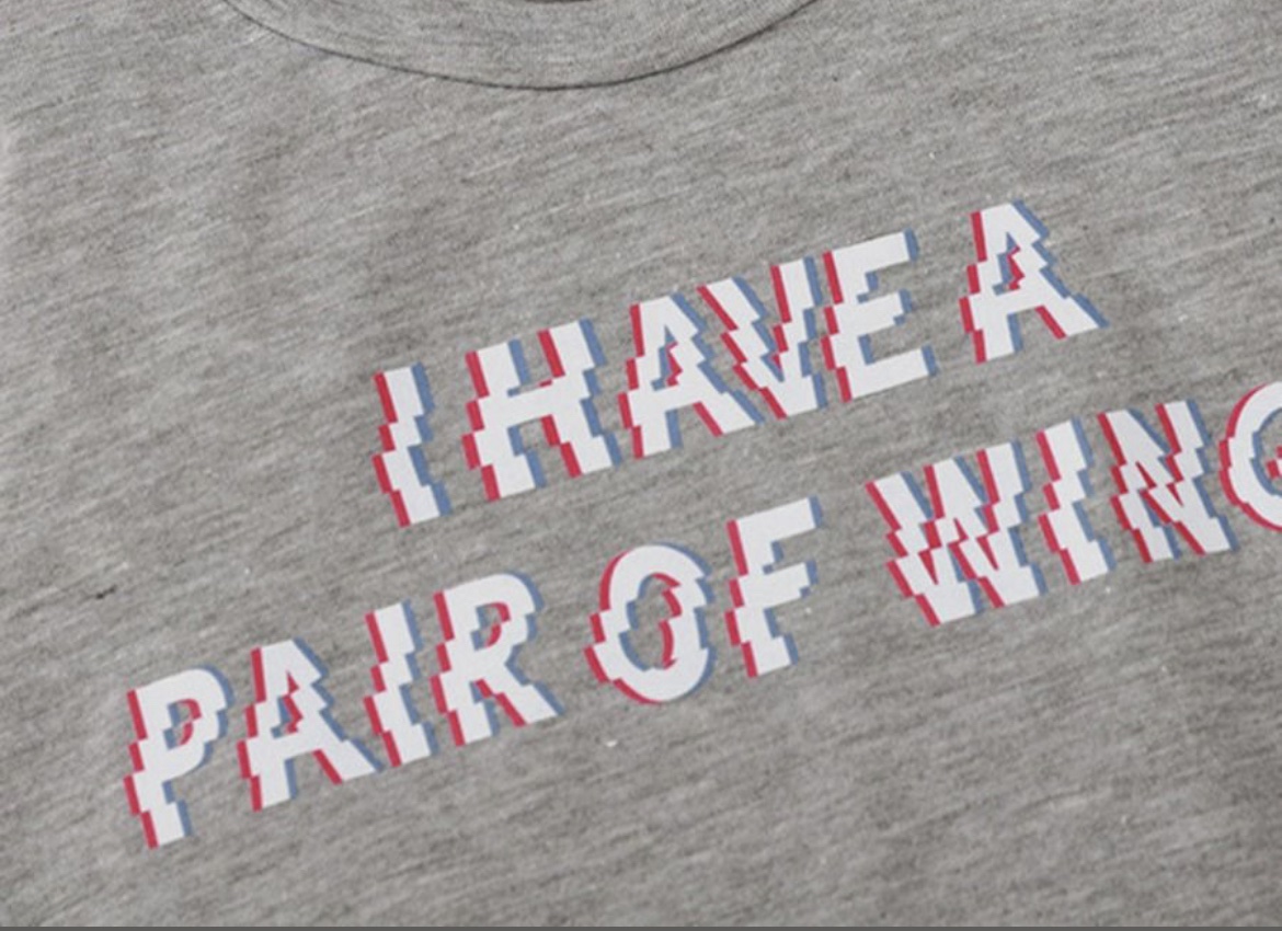 I Have a Pair of Wings Long Sleeve Shirt - Image 3
