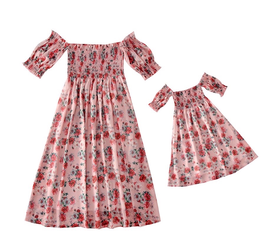Sweet Chiffon Floral Dress - Image 3