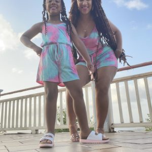 “Chill Vibes” Tie Dye Romper