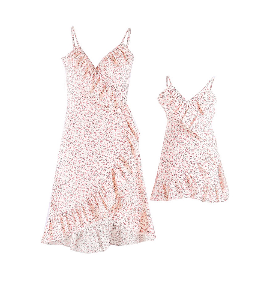 Lotus Wrap Ruffle Dress - Image 3
