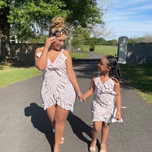 Lotus Wrap Ruffle Dress