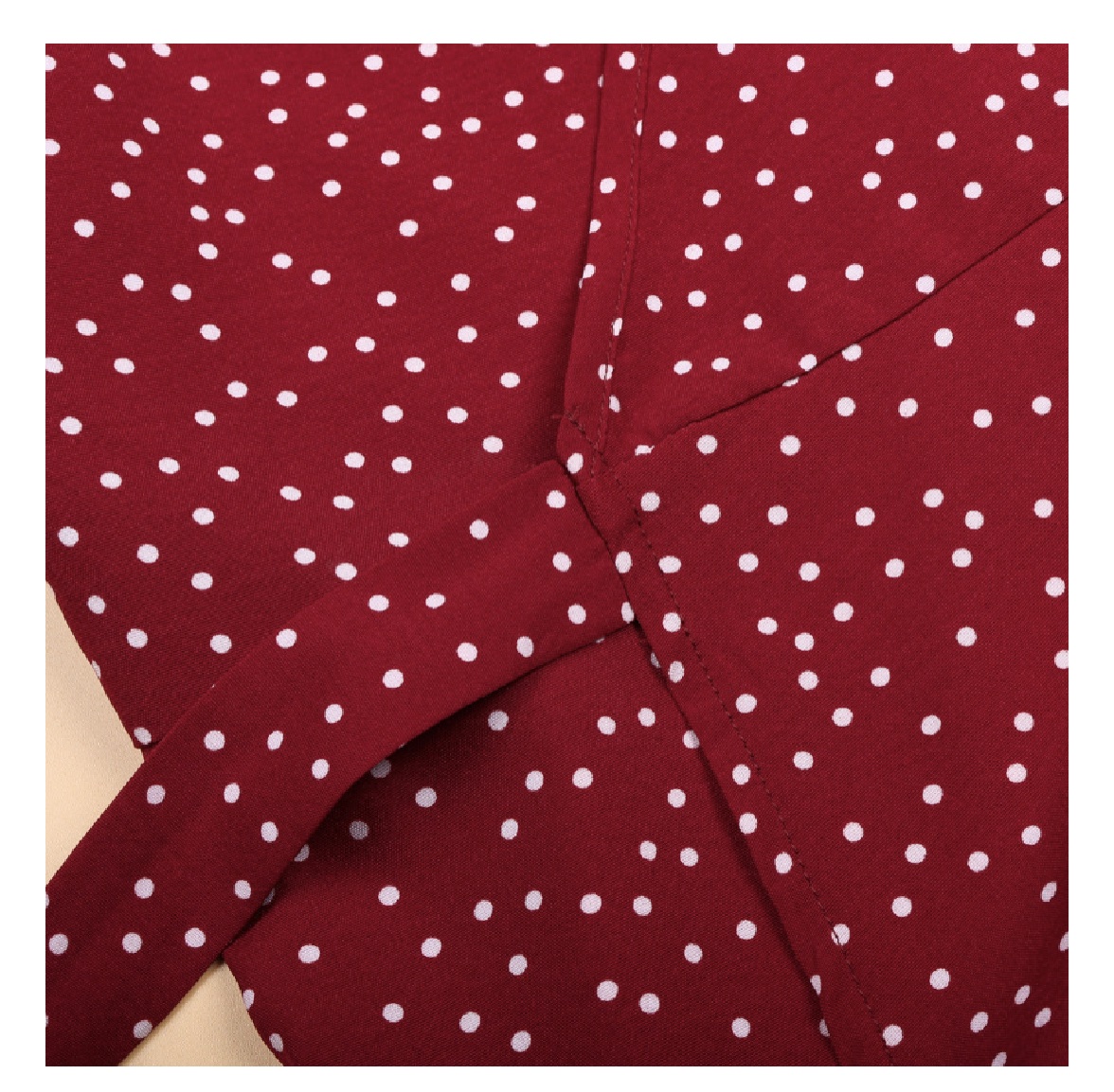 Let’s Turn Heads ~ Red Polka Dot Dress - Image 3