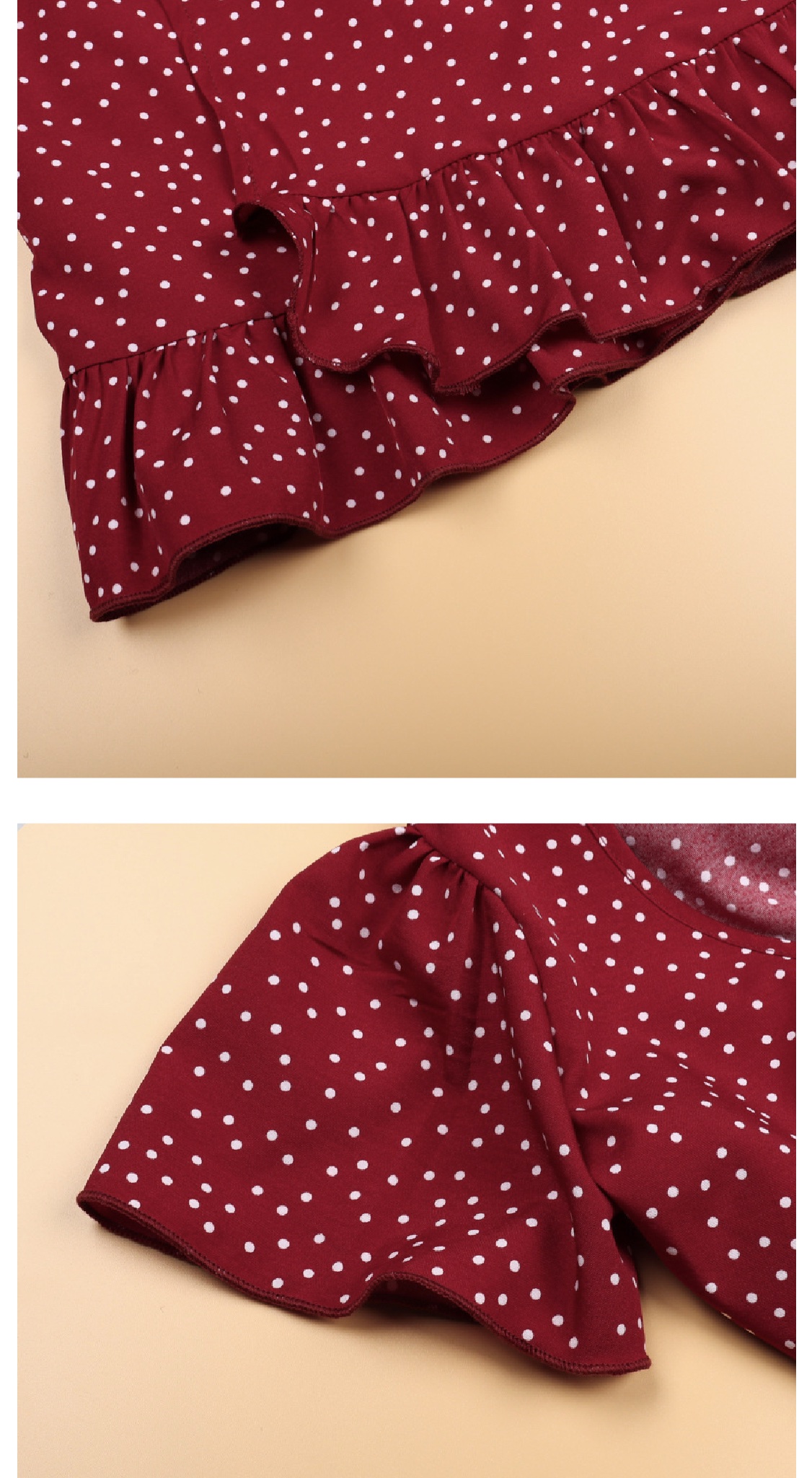 Let’s Turn Heads ~ Red Polka Dot Dress - Image 4