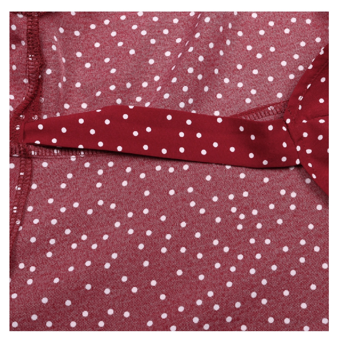 Let’s Turn Heads ~ Red Polka Dot Dress - Image 5