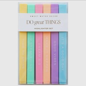 DO great THINGS ~ Highlighter Set