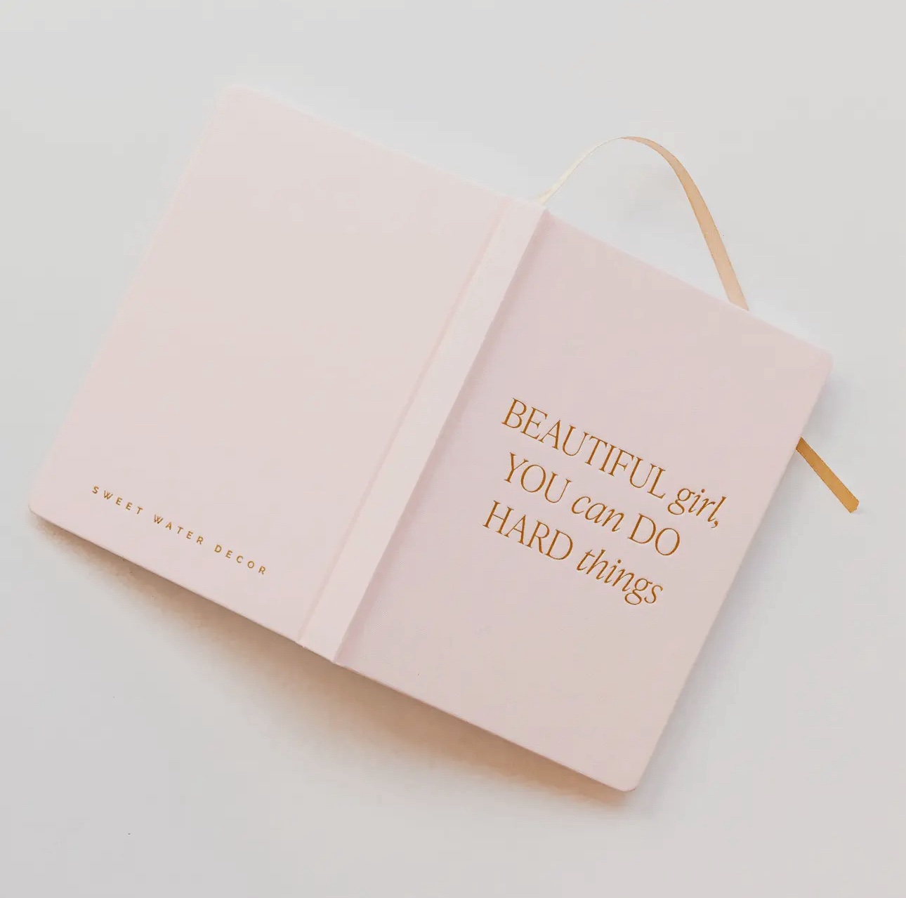 Beautiful girl, You can DO HARD things ~ Journal - Image 2