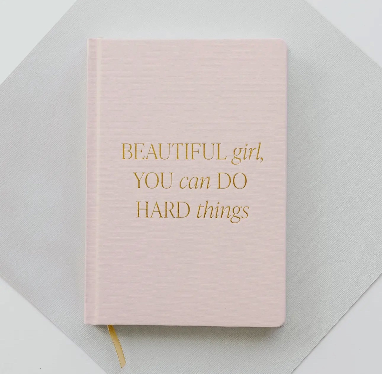 Beautiful girl, You can DO HARD things ~ Journal - Image 4